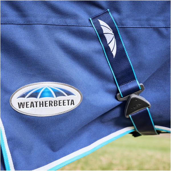 Weatherbeeta Comfitec Ultra Hardi Detach-A-Neck Medium Turnout Rug 1026464 - Blue